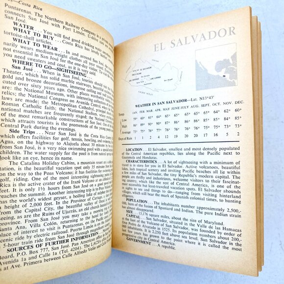 NEW HORIZONS WORLD GUIDE (1958) by Pan American World Airways Hardback Book - Picture 9 of 10